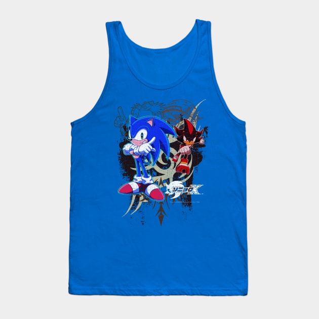 ソニック X Tank Top by ShopofInsanity